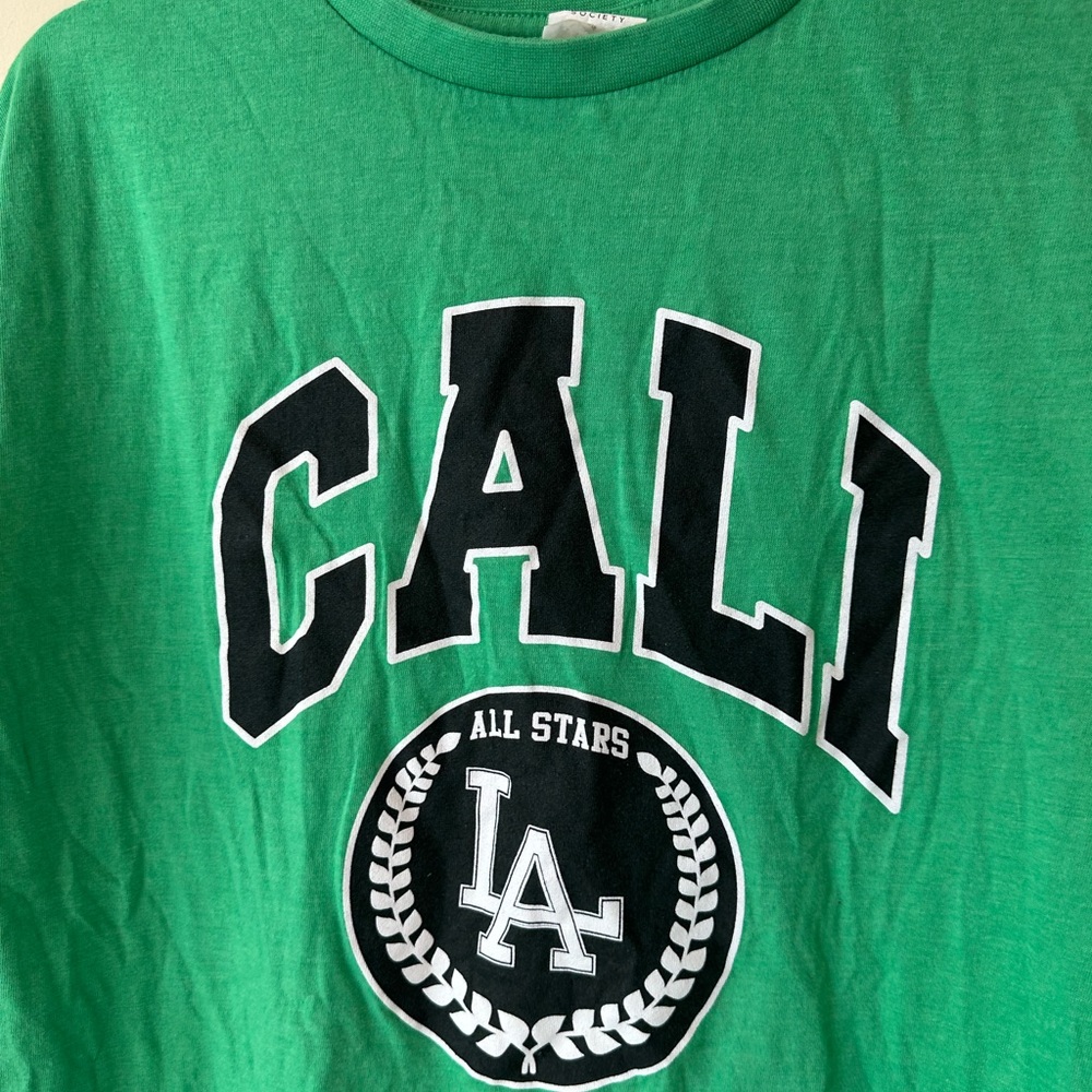 Streetwear Society Green Cali LA Tee - Picture 3 of 5